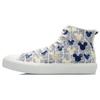 Chaussures Hi en toile Li Ning X Disney 'Blanc Bleu Jaune' pour femme AGCR284-3