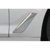 Fit For BMW 5 Series G30 2018- ABS Chrome Vent Cover Fender Decor Cover Trim