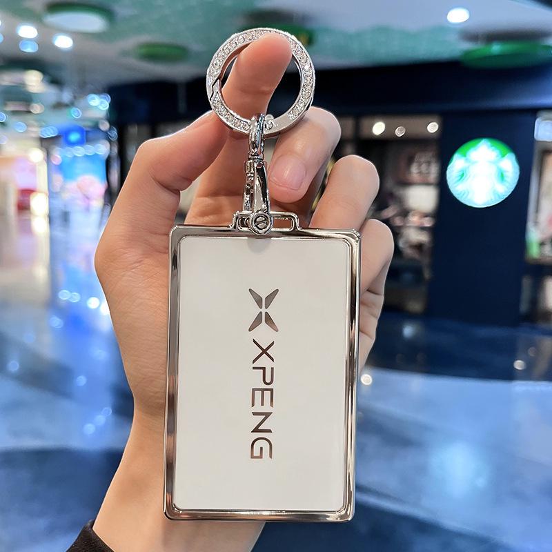 Xpeng P7/G6/P5/G9/G3i Schlüsselkartenetui: Schutzhalter aus Metall mit NFC für Männer & Frauen