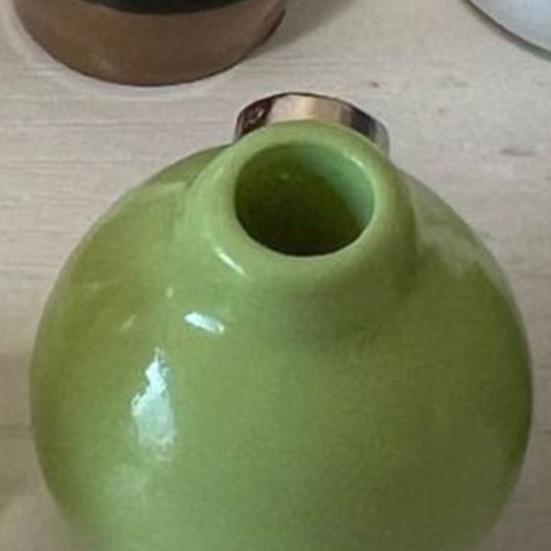 8Pcs Mini Resin Vase Refrigerator Locker Fridge 3D Magnet Home Office Kitchen Miniature Flower Vase Magnetic