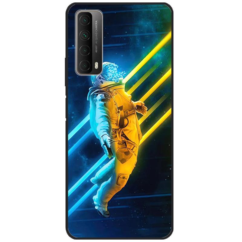 For Huawei Y7A PSmart 2021 Shockproof Cover 6.67" For Huawei P Smart 2021 Case PPA-LX2 Phone Cover Soft Silicone Back Case Coque