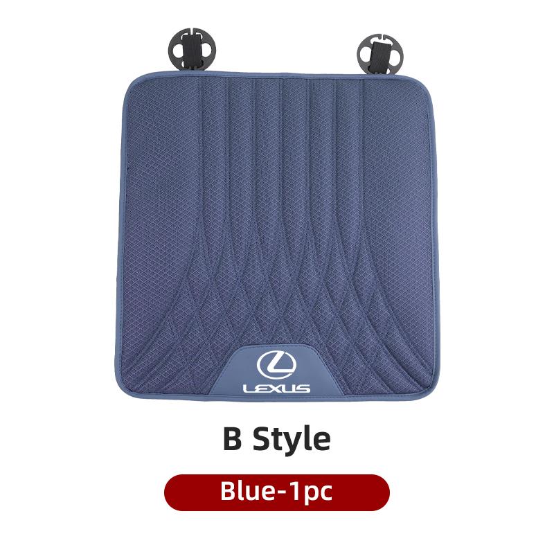 Coussin de siège en soie glacée pour voiture Respirant Antidérapant Housse de siège Accessoires Pour Lexus CT ES GS NX IS250 CT200h IS300h ES300h RX400 HD7