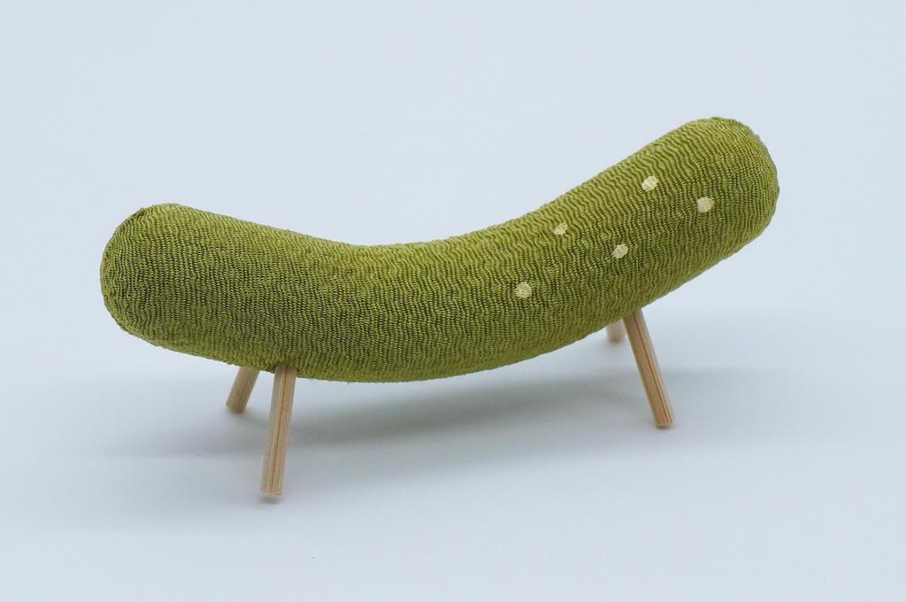 Pastel Obon Decorations: Cow and Horse, Cow (eggplant) and Horse (cucumber), Ground Cherry, and Stand Included. Spirit Horse Design. Rayon Crepe and