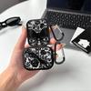 Earphone Cases Cover Case For Airpods Pro 2 3 Pro3 Pro2 1 4 Black Lace Fashion