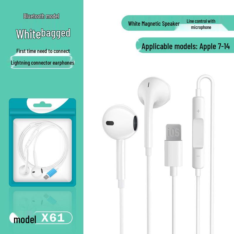 Apple Kabelgebundene Kopfhörerkabel für iPhone 14/15/16/17 mit In-Ear Gaming-Steuerung