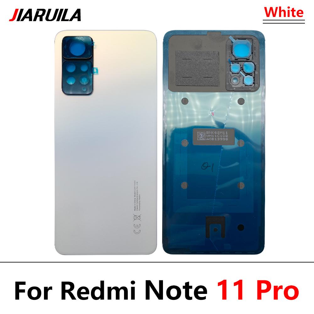 Battery  Glass Rear Door Housing Back  Replacement  For Redmi Note 11 Pro 5G 11S 11 Pro Plus 11