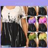 Elegant Plus Size Women T-shirt With Cold Shoulder Design For Summer Casual Wear