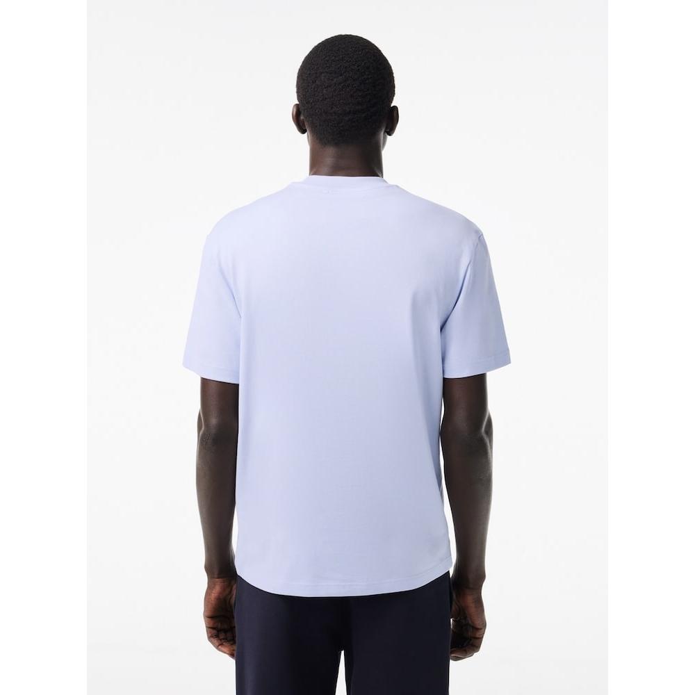 LacosTe Mens Heavy Jersey LeTTering Ball Graphic T shirT Th7370 54g J2g q2nTh7370 54gJ2g