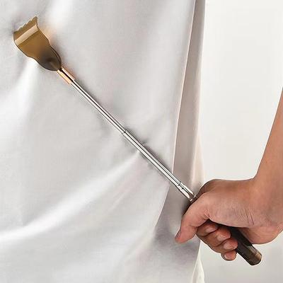 Ausziehbarer magnetischer Ball Hackle Rückenkratzer mit Magnet Teleskop-Kratzer Rückenkratzer Massagegerät Rückenschaber Geschenk