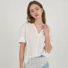 On On Neck Slit String Blouse New5mb513 01