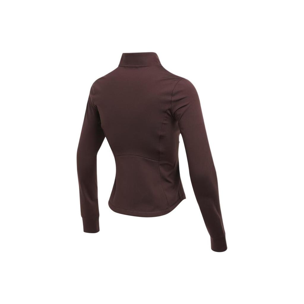 Adidas Slim Knit Jacket Stand Collar Logo Zipper Long Sleeve Jacket Women Jacket KF2669