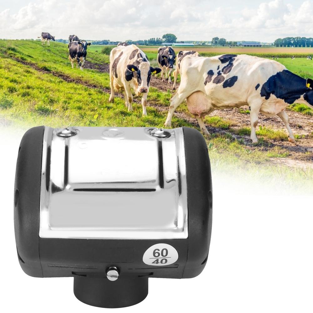 Pneumatic Pulsator Adjustable Milker for Cow Sheep Milking Machine with Two Exits