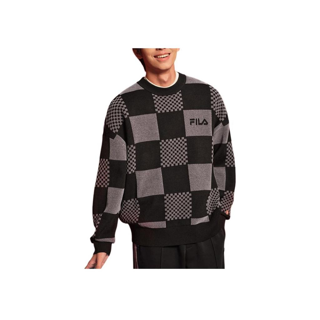 New FILA ORIGINALE Knitwear Men's Jet Black F51M519402FBK