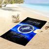 Millwall F.C Beach Towel, Large Soft Quick Dry Towel for Beach Camping Swimming