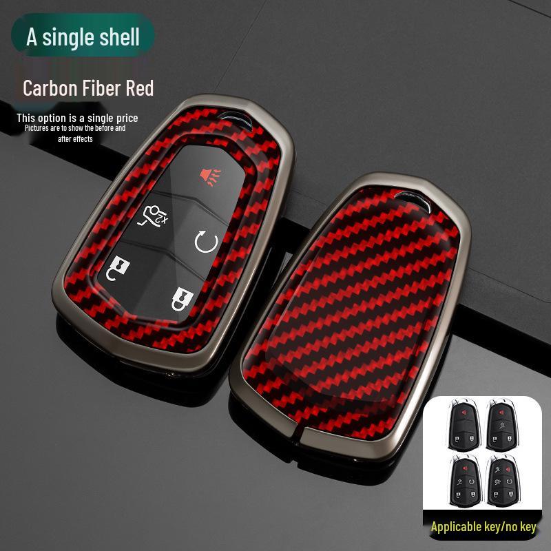 Premium Key Case for Cadillac XTS, SLS, Seville, CTS, SRX, Escalade, ATS - Men's Luxury Accessory