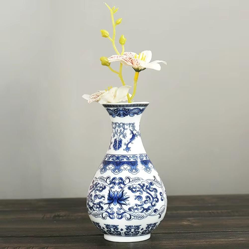DIY Flower Arrangement Wall Hanging Hydroponic Vase Ornaments Antique Ceramic Vase