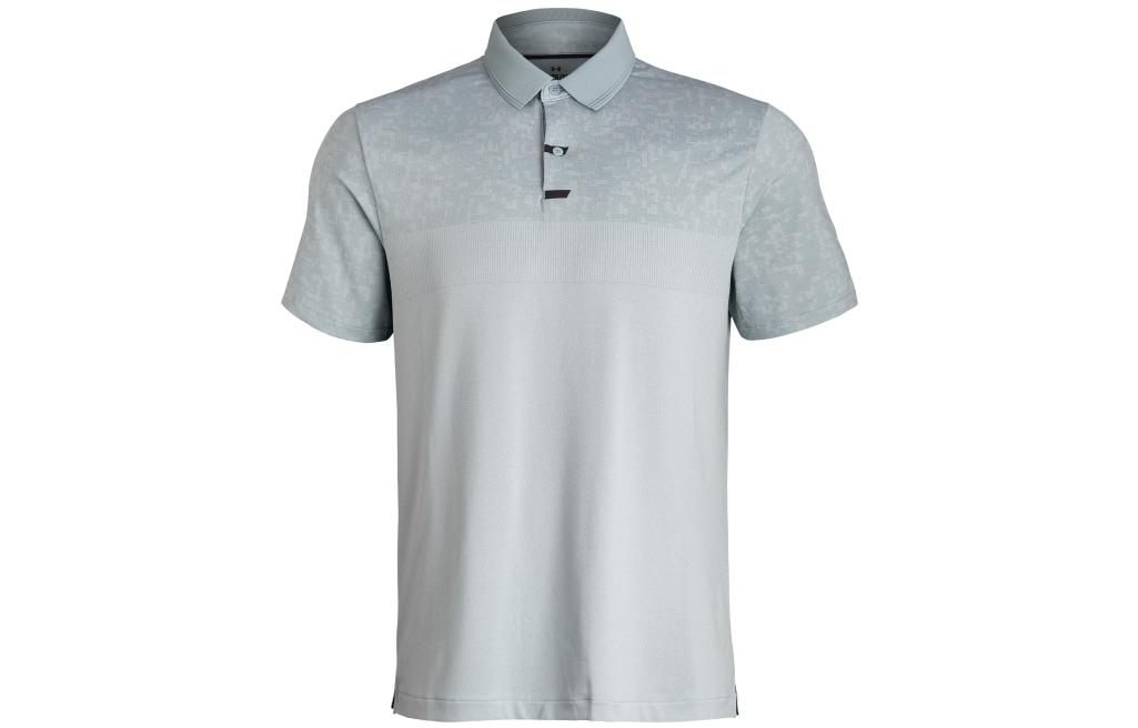 Мужская рубашка-поло Under Armour Tour Синяя Воротник-поло Умеренный Прямой крой 1379737-465