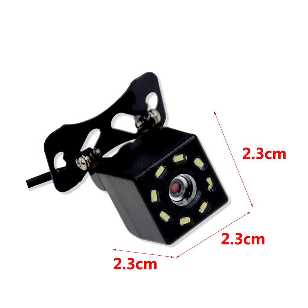 Car Rear View Camera 8 LED Night Vision Reversing Auto Parking Monitor CCD Waterproof HD Video