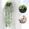 2pcs Artificial Eucalyptus Plants Indoor Outdoor Natural Vine Potted Plant Hanging Decoration Room Decors
