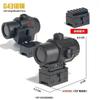 2026 New G33G43 Side-Flip Magnifier, Premium Decor Accessory for 20-22mm Rail Kids' Toy Guns