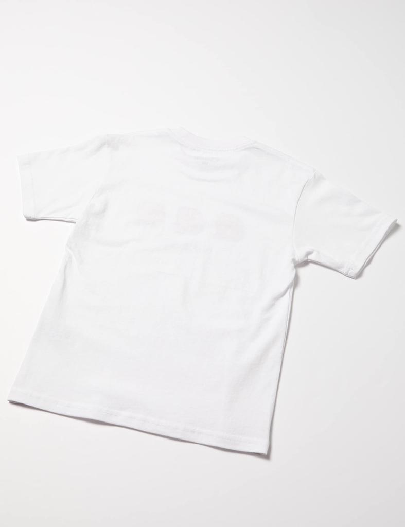 Kirby Star Victory Dance Retro Dot Short Sleeve T-Shirt, Kids' White, Size 120