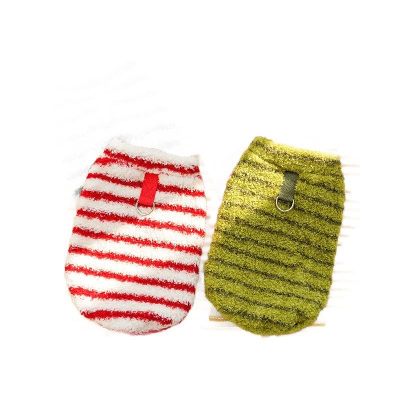 New Year's Milk Dog Cat Hairless Cat Autumn and Winter Velvet Corgi Dog Pet Clothing Supplies Dog Clothing Vest