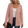 Women's Fashionable Casual Long Sleeve Solid Color Jacket