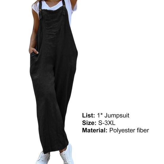 Γυναικεία Ολόσωμη Φόρμα Άνετη Εφαρμογή Τιράντα Μονόχρωμη Γυναικεία Σαλόπετα Κάμι Ρομπέρ Μπαγκί Ολόσωμη Φόρμα για Καθημερινή Χρήση