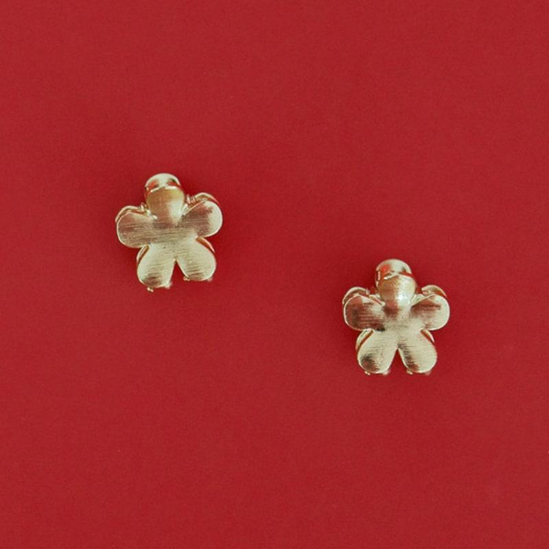 Geegee [2SET] Metal Flower Hair Clip - 2color