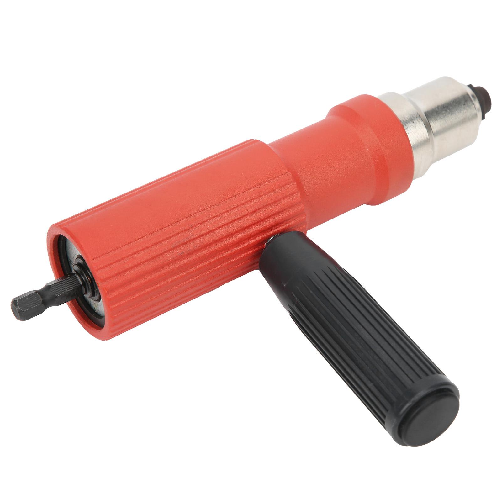 

Электрический заклепочный пистолет адаптер комплект твердосплавная ручка гаечный ключ крепеж ручной инструмент красный