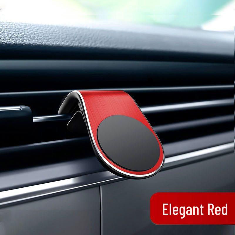 

Universal Magnetic Car Phone Holder for Air Vent Navigation червоний