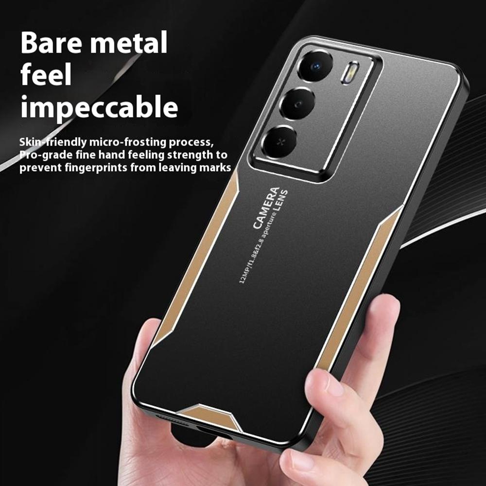 For Realme V70 5G Phone Case Aluminium Alloy TPU PC Back Cover