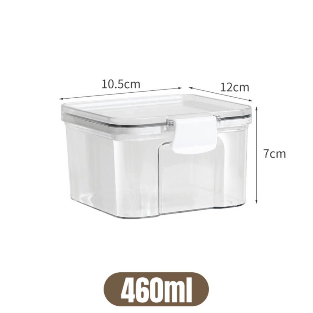 

Кухонная герметичная коробка для хранения, коробка для хранения продуктов, герметичные кольцевые бутылки для сыпучих злаков, прозрачные герметичные банки для сохранения свежести