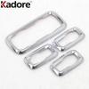 Car Door Armrest Window Lift Switch Button Panel Cover Trim For Ford Ecosport 2013 2014 2015 2016 Chome Interior Accessories