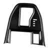 Car Interior Center Console Gear Shift Panel Trim Carbon Fiber Style ABS Cover Fit for Subaru Outback     LHD