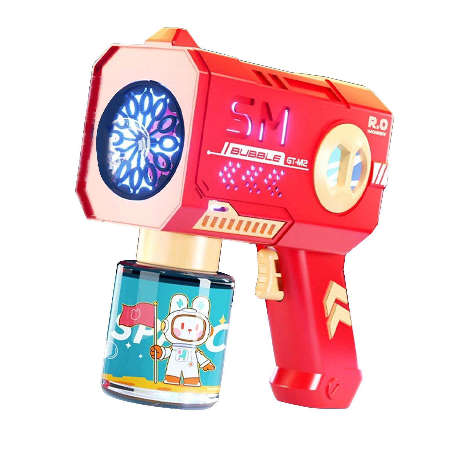 

Машинка детская игрушка маленькая стальная, полностью автоматическая игрушка для выдувания пузырей 1 мл One Size красный