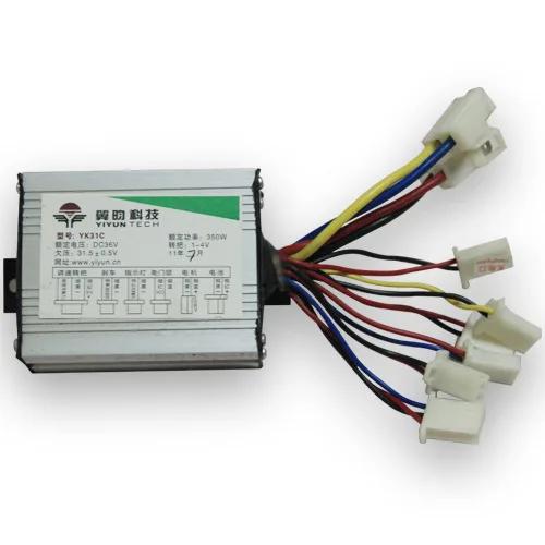 Motore per Bicicletta Elettrica 24V/36V/48V 250W/350W/500W/800W Controller Spazzolato Controller DC per Bicicletta Elettrica Accessorio E-bike