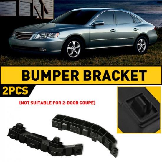 Pair Retainer Front Bumper Sets Support Bracket For ACCORD 2008-2012 Sedan Honda