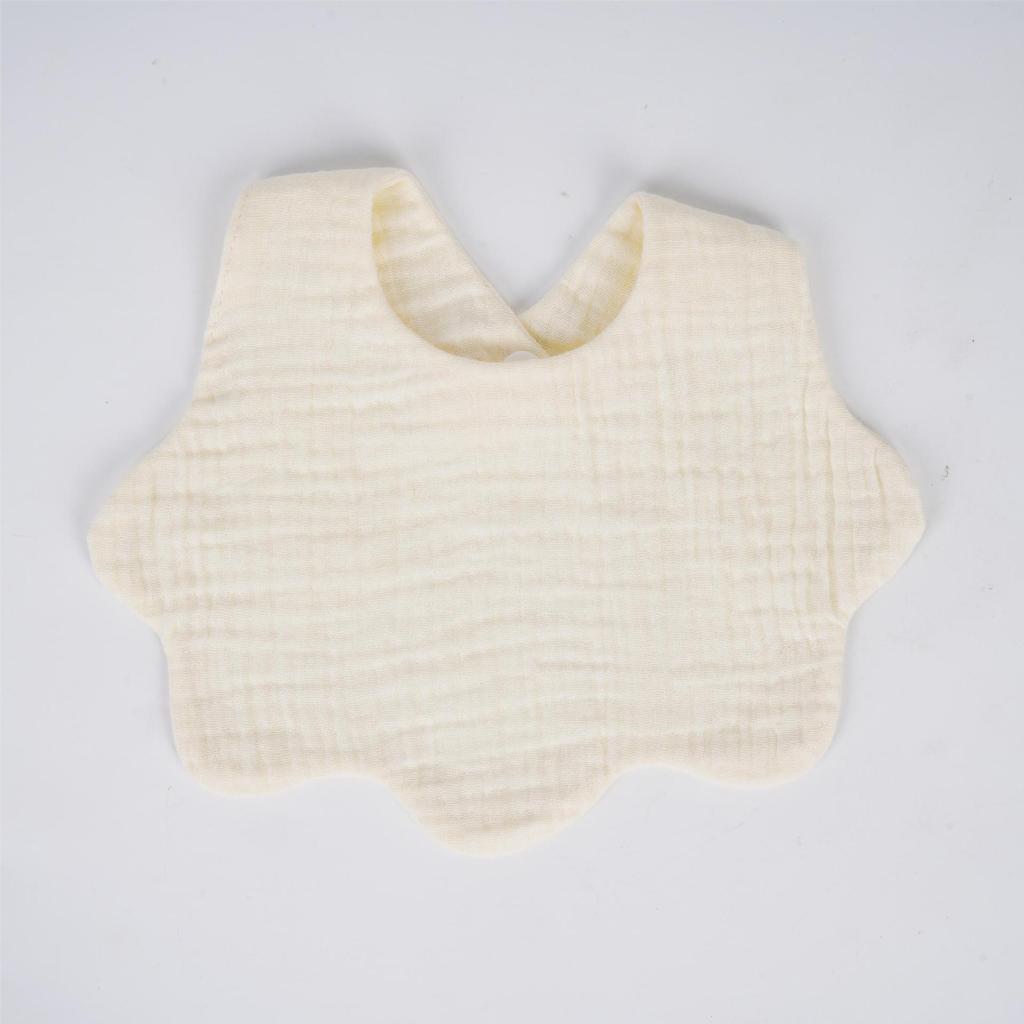 Baumwolle Weiche Baby Print Lätzchen Einfarbig Säugling Lätzchen Neugeborenen Spucktücher Bandana Schal für Kinder Junge Mädchen Füttern Speichel handtuch