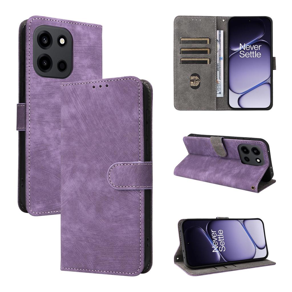 Flip Cover For OnePlus Turbo 6 Leather Case [Flip Vintage Leather] Shockproof Durable Retro Phone Case