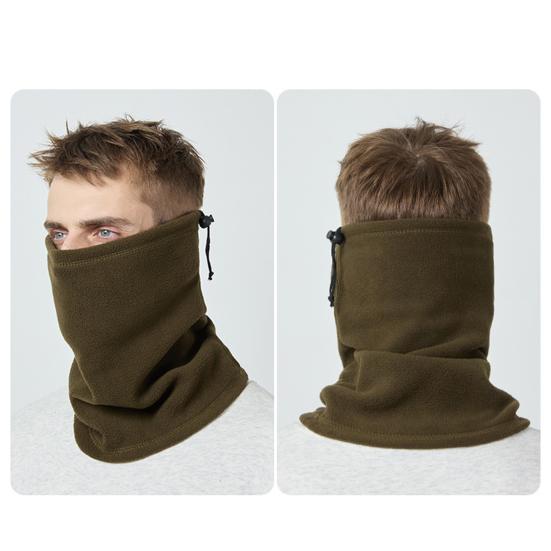 Winter Neck Gaiter Warmer for Men Women Windproof Fleece Lined Thermal Face Cushion Scarf Cold Weather Sport Accessory