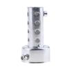 Motorcycle Exhaust Baffle O D 42mm Noise Reducer Insert Metal Muffler Accessory for Exhaust Systems Street Bikes