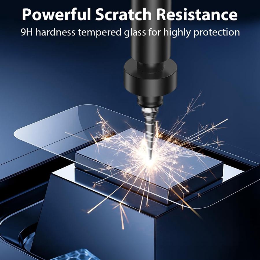 4 Pack HD Clear Screen Protector Tempered Glass Film for iphone 17/ 17 Pro/ 17 Pro Max/ 17 Air