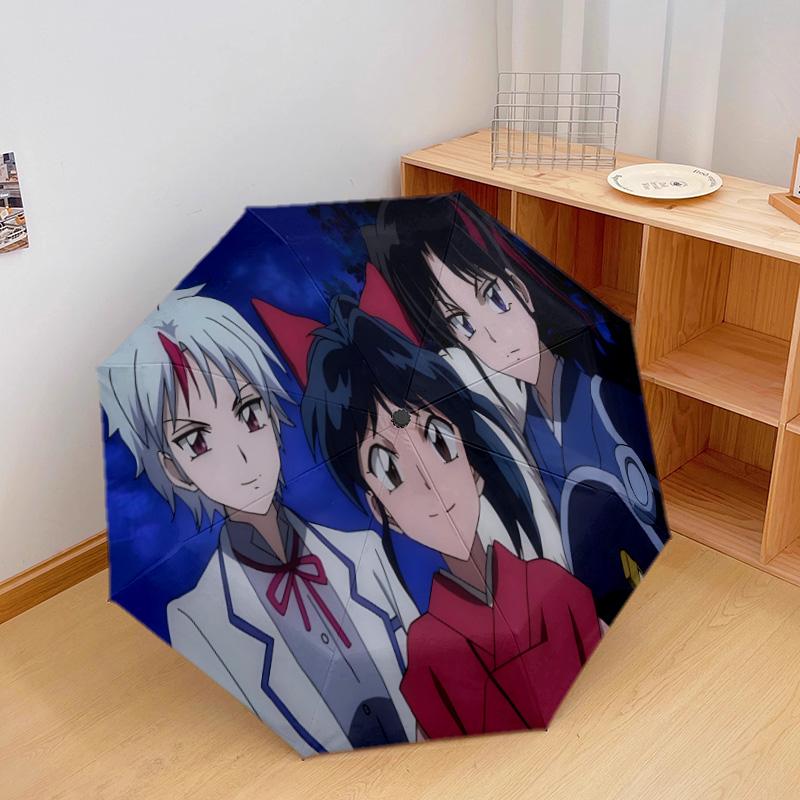 Inuyasha Automatic Umbrella - Suitable Travel Outdoor Portable Umbrella Birthday Gift Daily Essentials