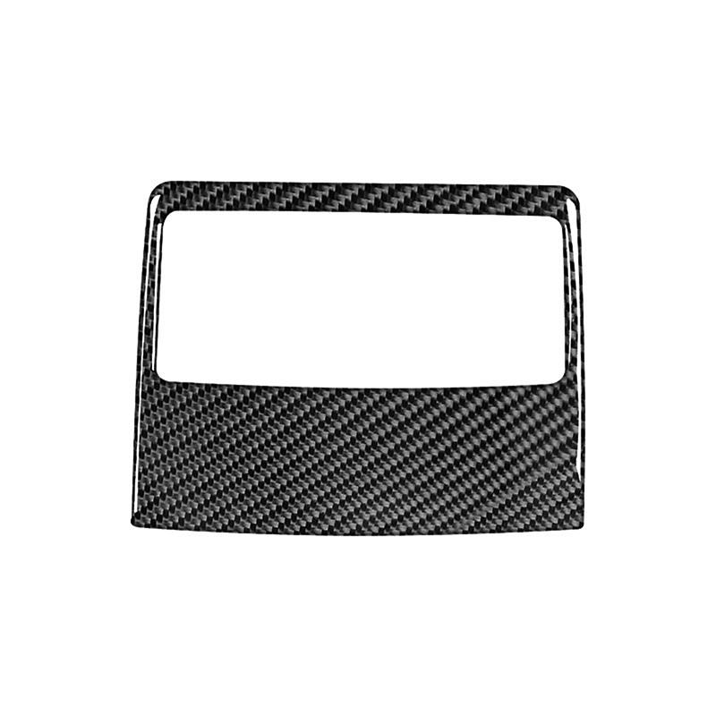 Rear AC Vent Cover Carbon Fiber Trim Frame Rear Air Conditioner Outlet Sticker for BMW 3 Series E90 E92 2005-2012