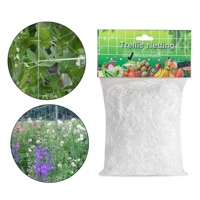 High Strengths Polyester Climbing Net for Vegetable Growing and Outdoor Plant Support Durability Gardening Tool