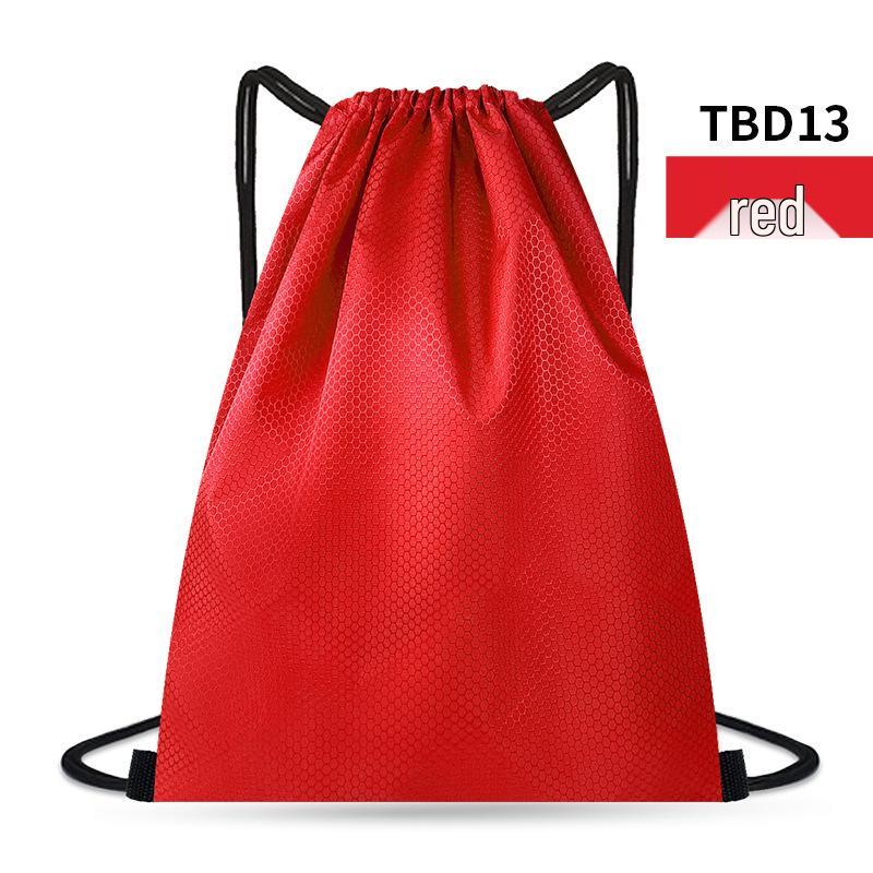 

Versatile Sports Drawstring Backpack for Running, Marathons, Clubs, Schools, and Training Medium (fits shoes) красный