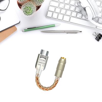 Yükseltilmiş Dijital Ses Amplifikatörü CX31993 MAX97220 Çip Tipi C 3.5mm AMP HiFi Adaptörü 32Bit/384kHz Kulaklık DAC Adaptörü