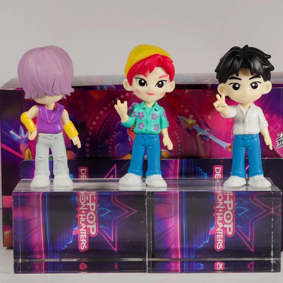 6 styles Kpop Demon Hunter Figures blind box Mystery Box Set Derpy Tiger Rumi Mira Zoey Sussy Figurines South Korea Fan Gifts
