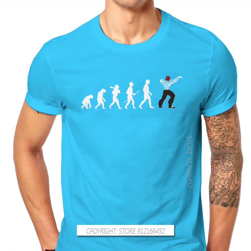 Grappler Baki Hanma Yujiro Dou Manga Tričko Pro Muže Evoluce Ogre Humor Trička Tričko Designér Trendy Volné